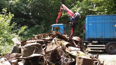 Sanacija črnega odlagališča – Banova jama 145